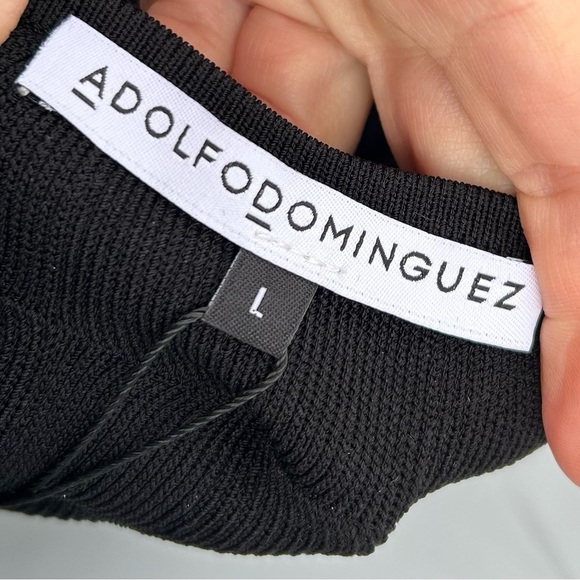 Adolpho Dominguez Black Knit Tank, BNWT, Large - Picture 16 of 16